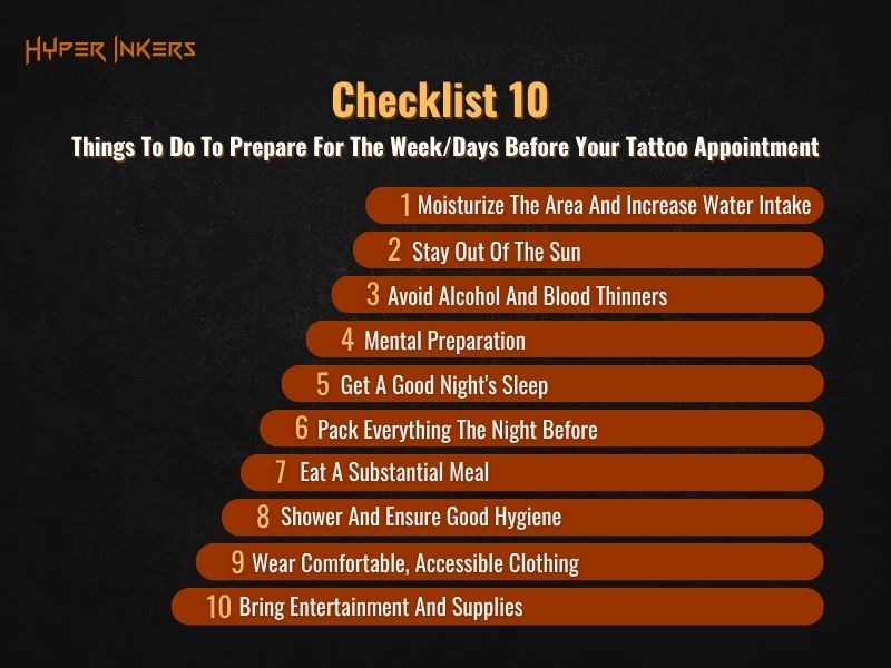 how to prepare for a tattoo - Hyper Inkers how to prepare for a tattoo