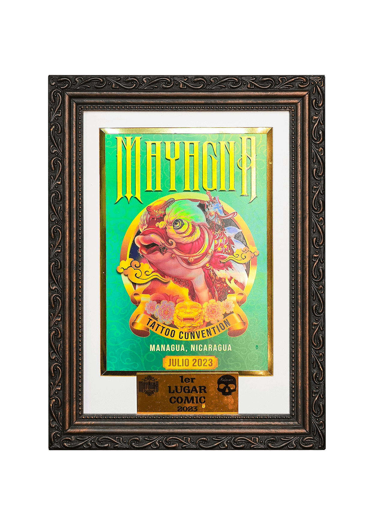 1st BEST COMIC STYLE - Mayagna Convention Nicaragua 2023