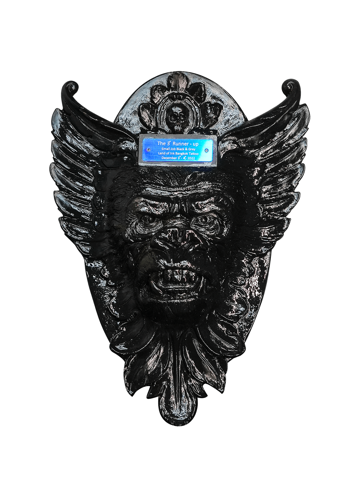 3rd SMALL JOB BLACK AND GREY - Land of Ink- Bangkok 2022