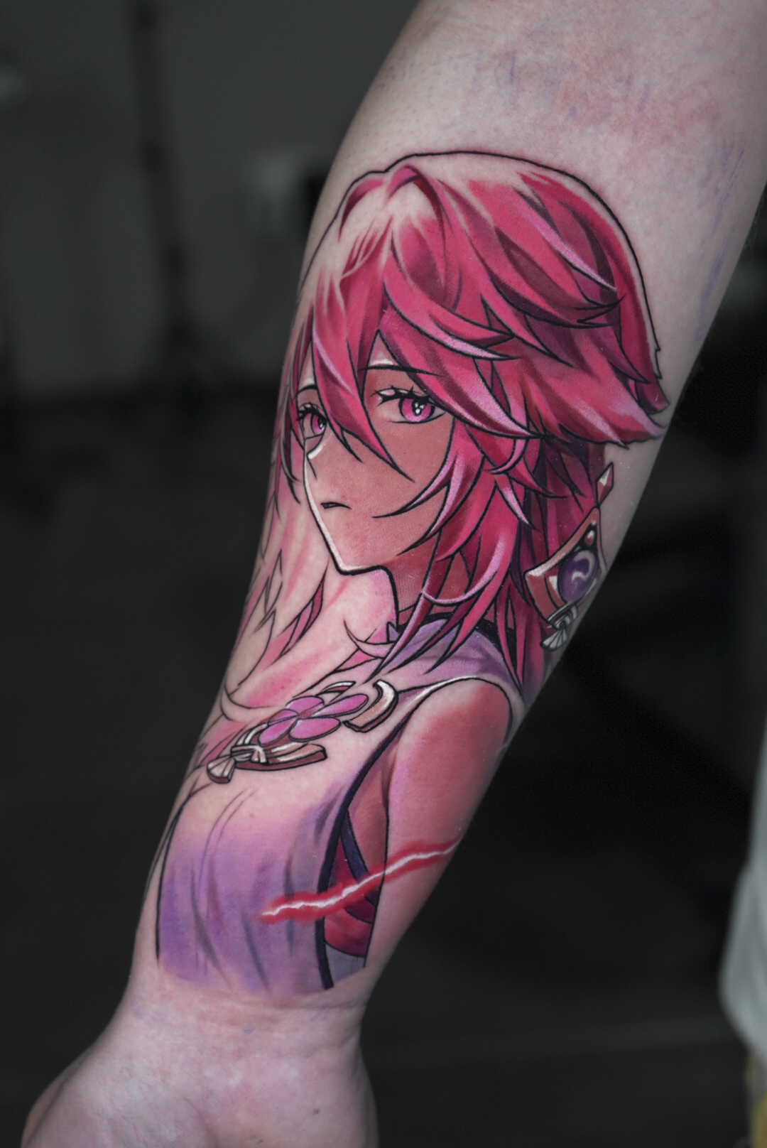 anime tattoo artist