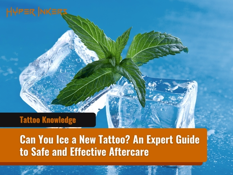 is it okay to put ice on a new tattoo