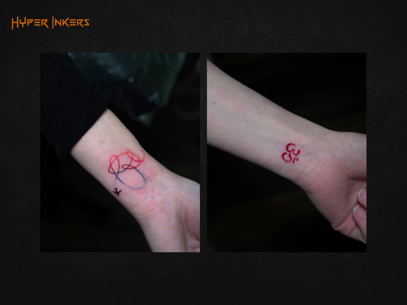 Popular tattoo locations