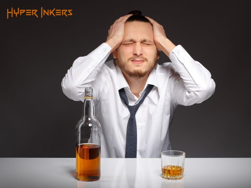 Effects of alcohol on tattoo healing - Hyper Inkers Effects of alcohol on tattoo healing
