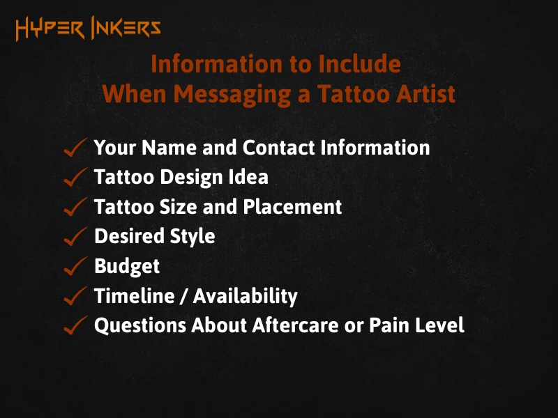 how to contact a tattoo artist for booking - Hyper Inkers how to contact a tattoo artist for booking