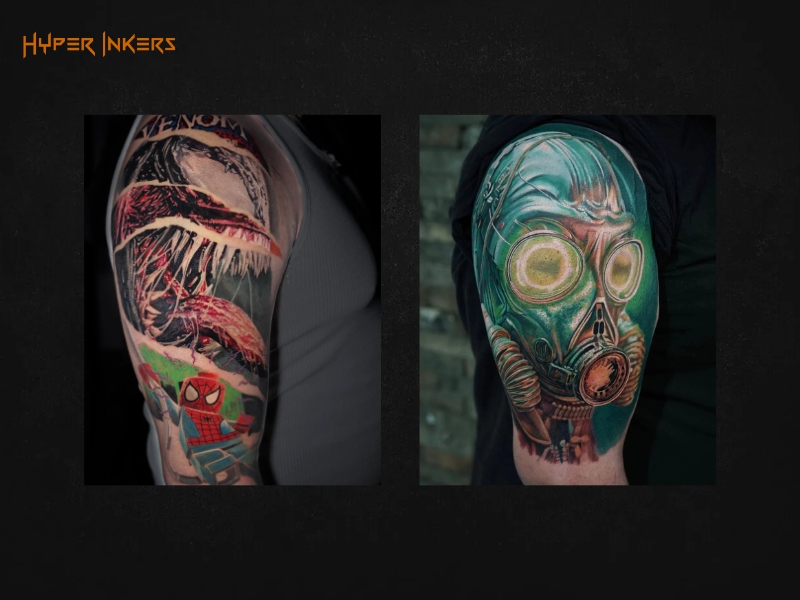 Easiest spots to get a tattoo
