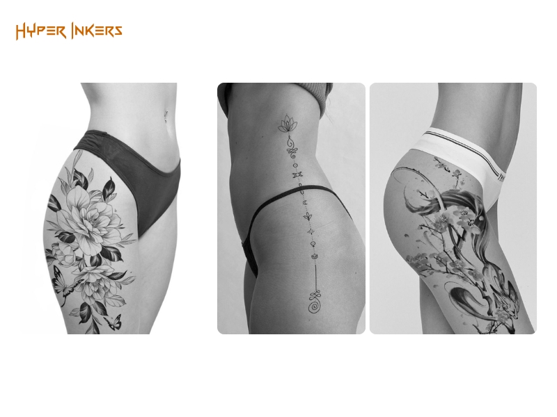 best tattoo locations - Hyper Inkers Strategic placements offer complete control over your art's visibility, ensuring professional and social flexibility.