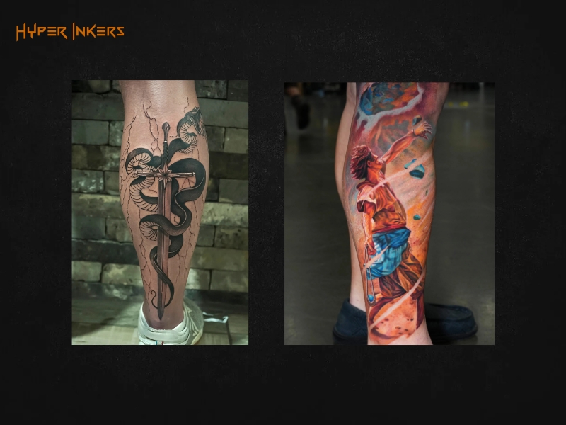 Most popular tattoo placement areas