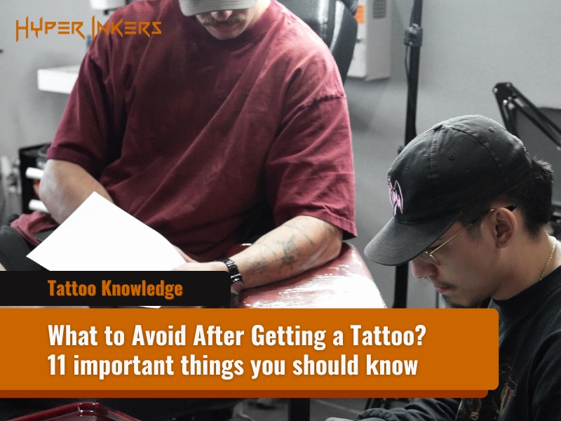 activities to avoid after a tattoo - Hyper Inkers activities to avoid after a tattoo