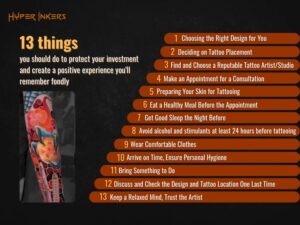 things to know before you get your first tattoo