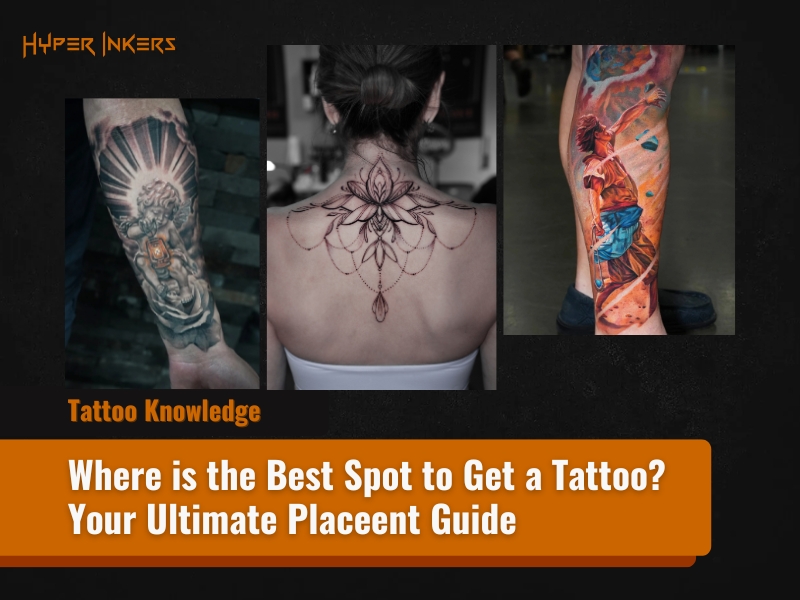Recommended places for tattoos