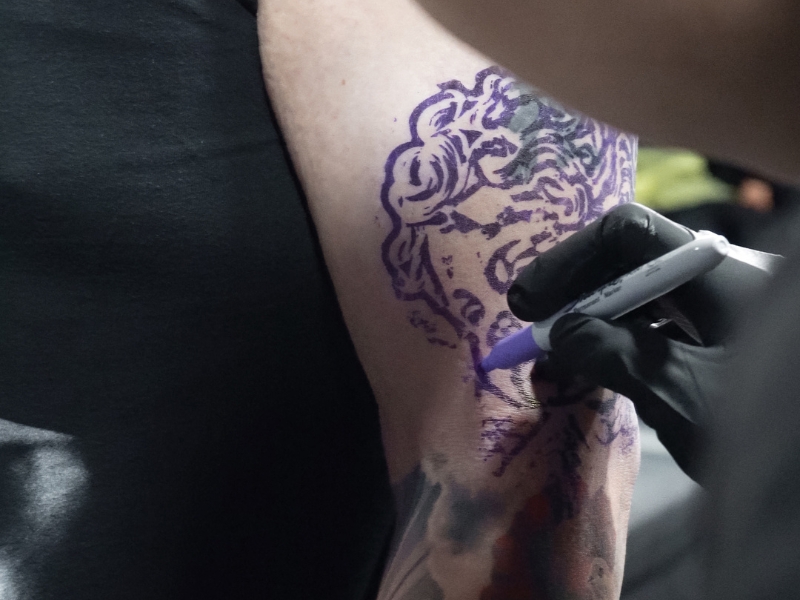 tattoo application process - Hyper Inkers tattoo application process