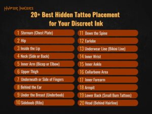 discreet tattoo placement ideas