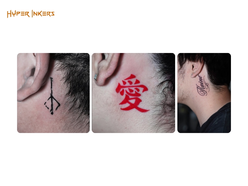 behind the ear tattoo ideas - Hyper Inkers For maximum clarity and impact, fine-line and minimalist styles are the superior choices for this delicate placement.