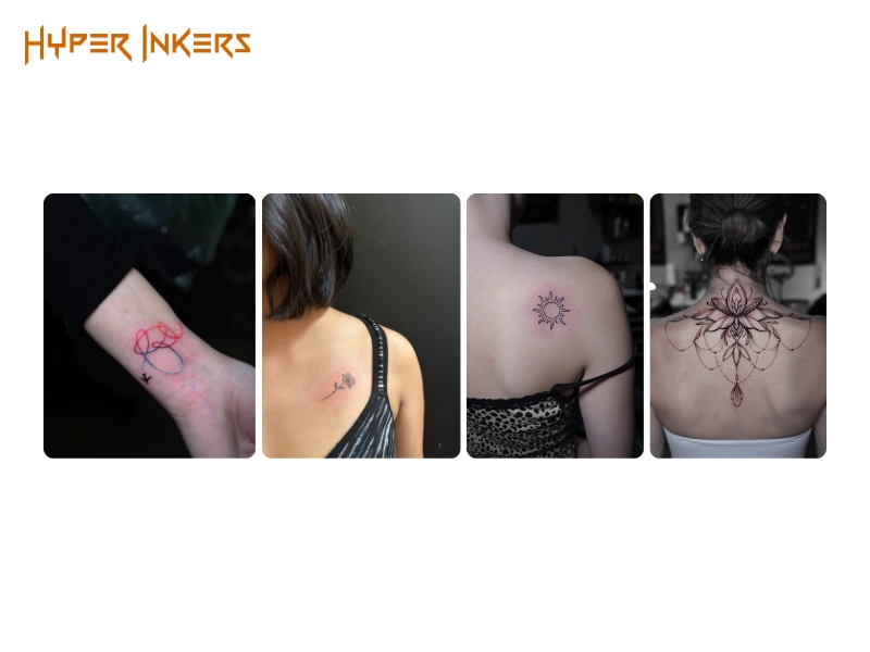 body art placement options - Hyper Inkers body art placement options