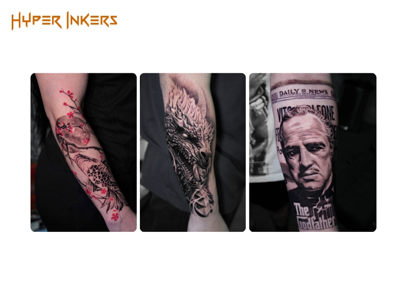 guide to tattoo placement - Hyper Inkers The forearm is prime real estate for art meant to be seen, offering a highly visible canvas for your daily statement.