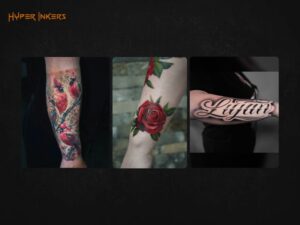 upper arm tattoo placement