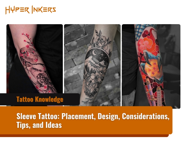 sleeve tattoo start and end points