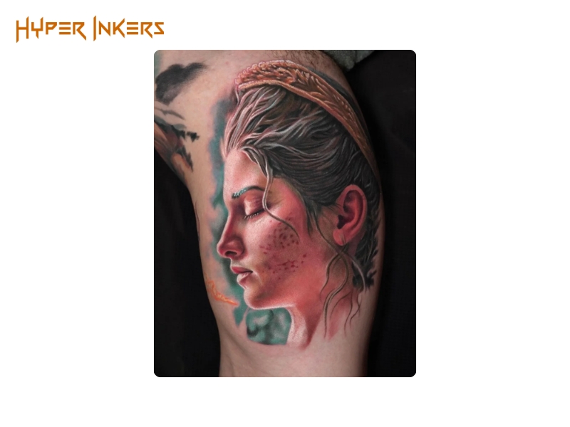 visual guide to arm sleeve placement