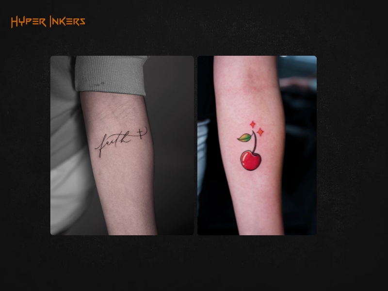 tattoo placement that isnt visible