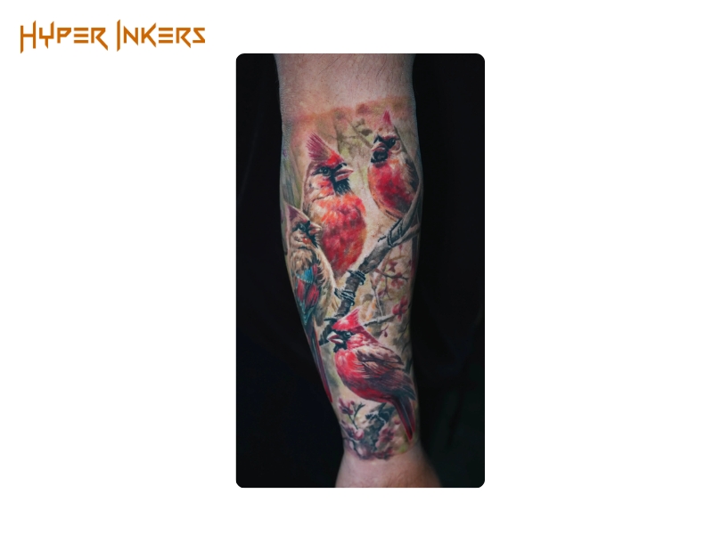 different types of sleeve tattoo layouts