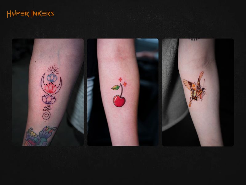 inner arm tattoo placement - Hyper Inkers inner arm tattoo placement