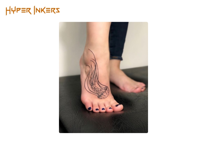 where do foot tattoos look best - Hyper Inkers where do foot tattoos look best