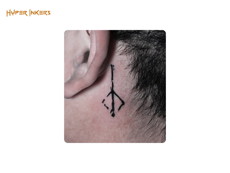 cute tattoos behind the ear - Hyper Inkers The placement behind the lobe offers ultimate discretion for your most delicate and subtle art.