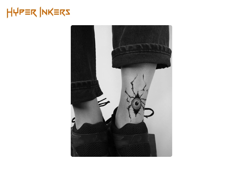 outer foot tattoo placement - Hyper Inkers outer foot tattoo placement
