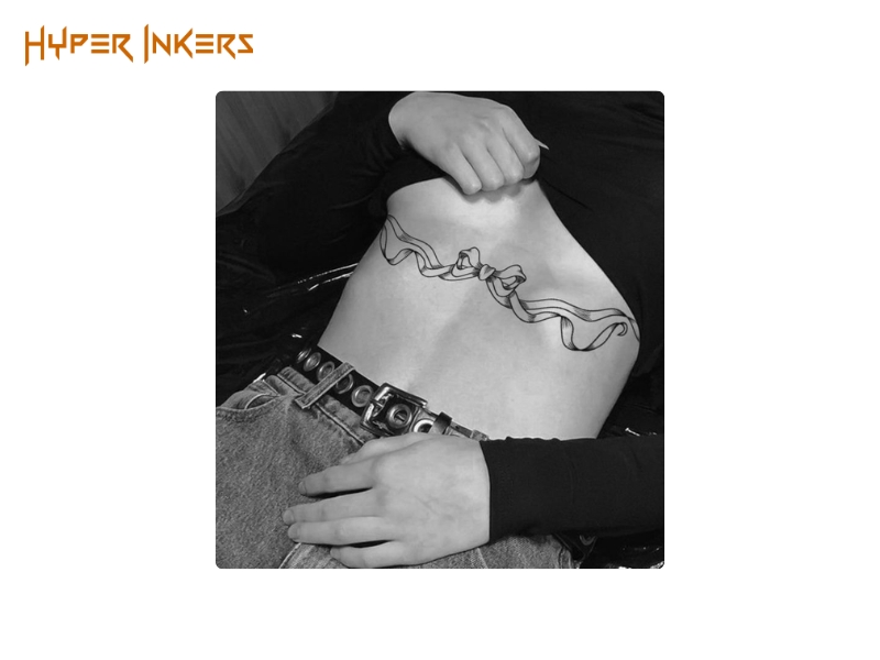 sternum tattoo design placement options - Hyper Inkers sternum tattoo design placement options