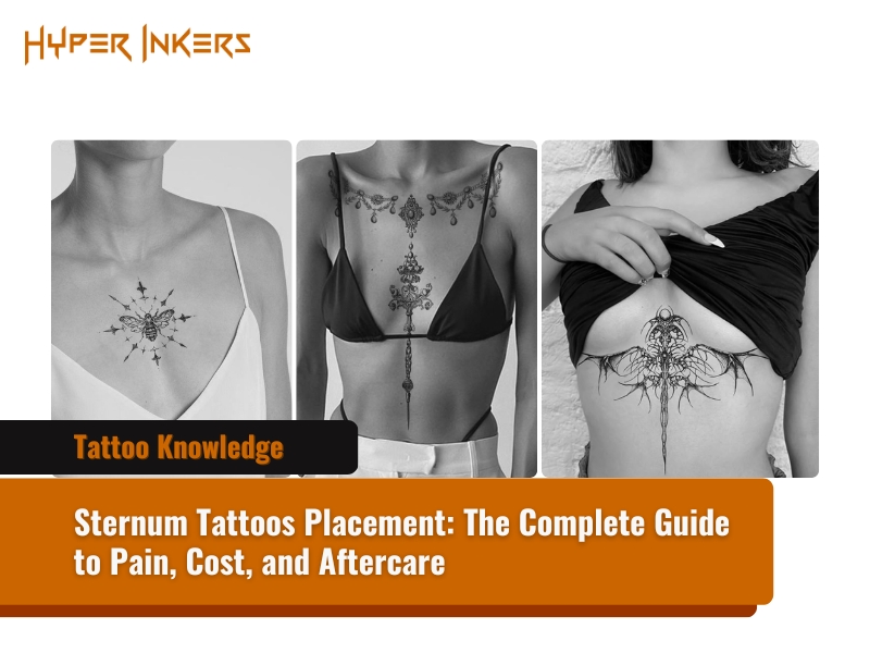 sternum tattoo designs - Hyper Inkers sternum tattoo designs