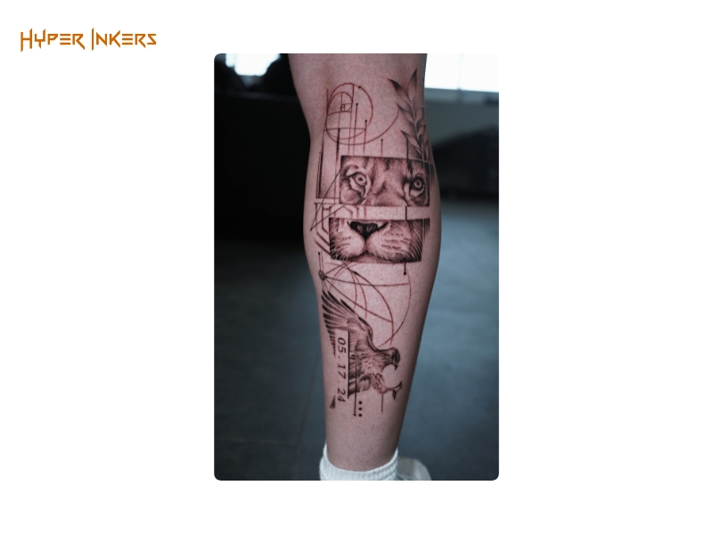 fine line tattoo placement for longevity - Hyper Inkers The calf offers an ideal combination of low pain, excellent longevity, and a generous canvas for detailed art.