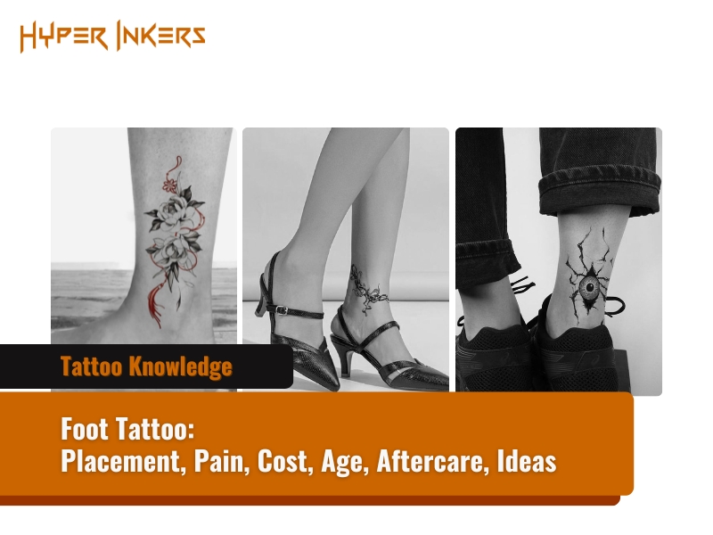 inner foot tattoo placement - Hyper Inkers inner foot tattoo placement
