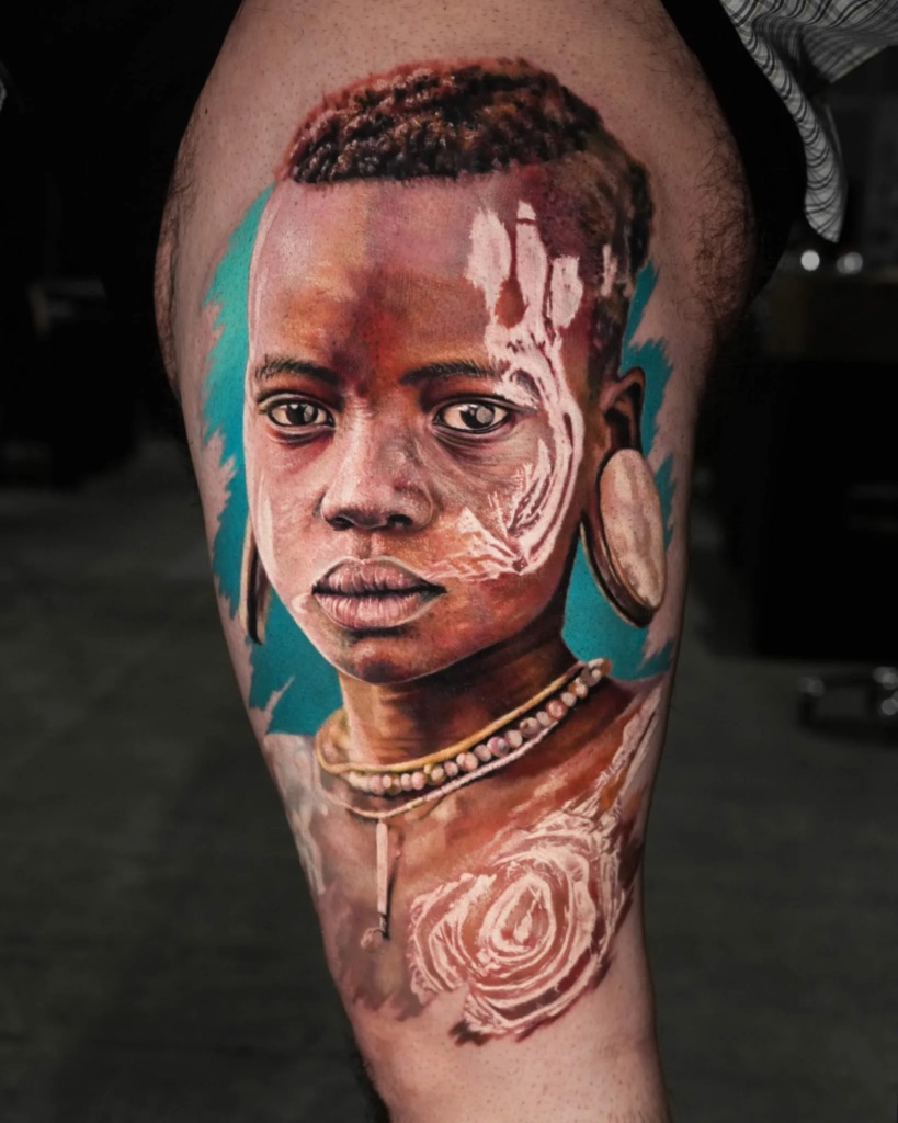 custom portrait tattoos san antonio