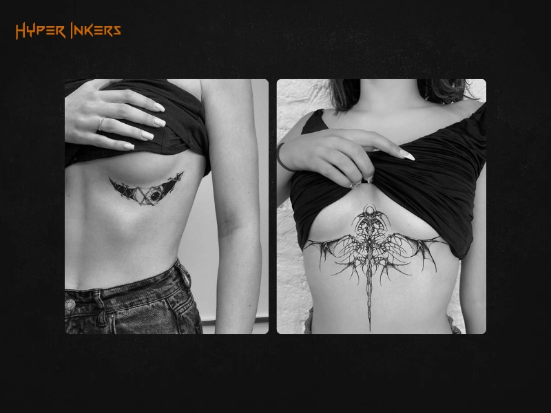 hidden tattoo ideas for women - Hyper Inkers hidden tattoo ideas for women