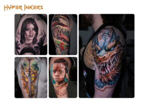 full sleeve vs half sleeve placement