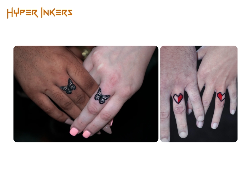 side finger tattoo spot - Hyper Inkers side finger tattoo spot