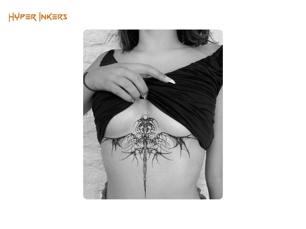 chest tattoo positioning ideas