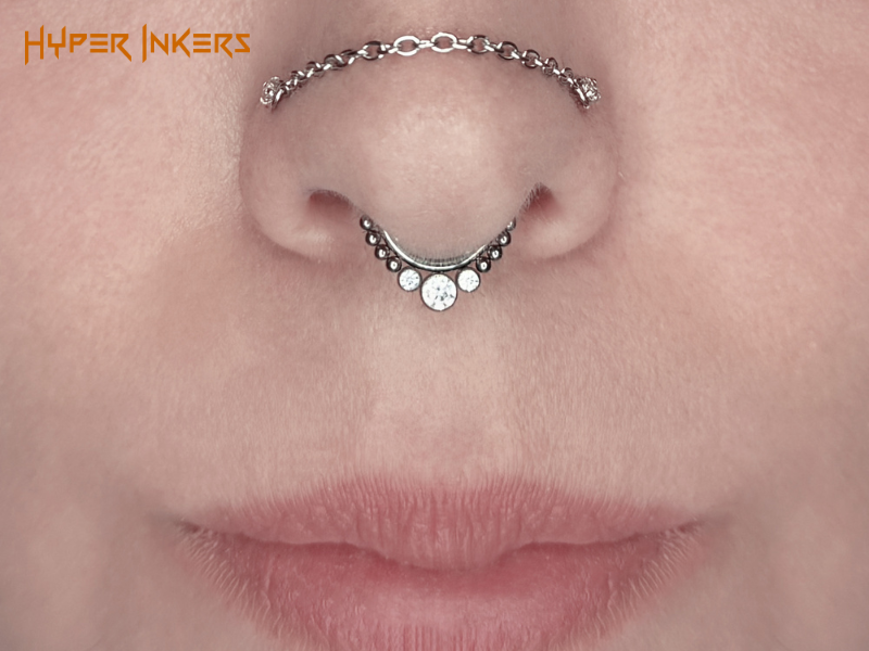 Top 4 Piercing Placements for Newcomers - Septum Piercings