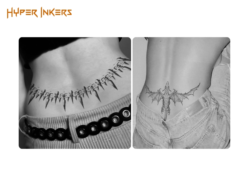 hip scar cover up tattoo ideas - Hyper Inkers hip scar cover up tattoo ideas