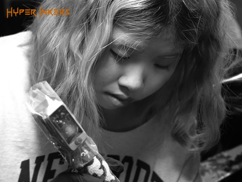 san antonio tattoo shops with female artists - Hyper Inkers Navei Tran top female tattoo artist in san antonio