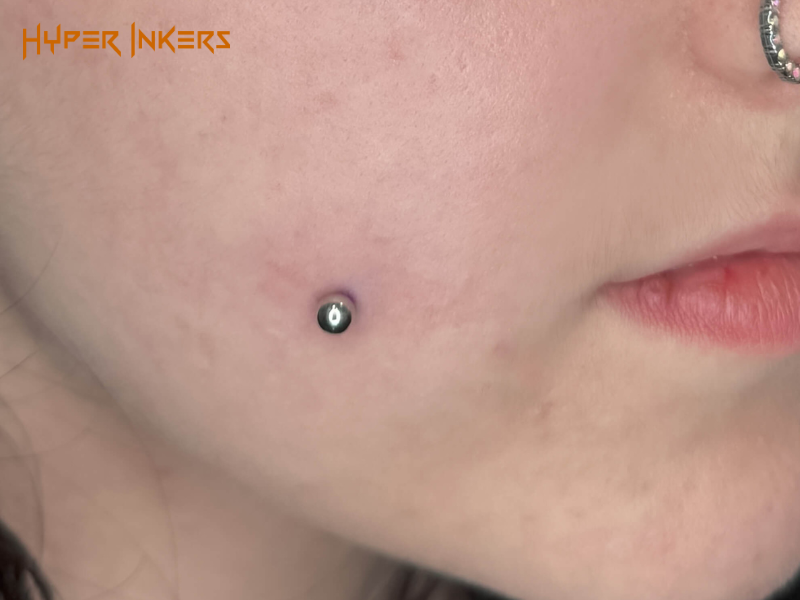Cheek Piercings