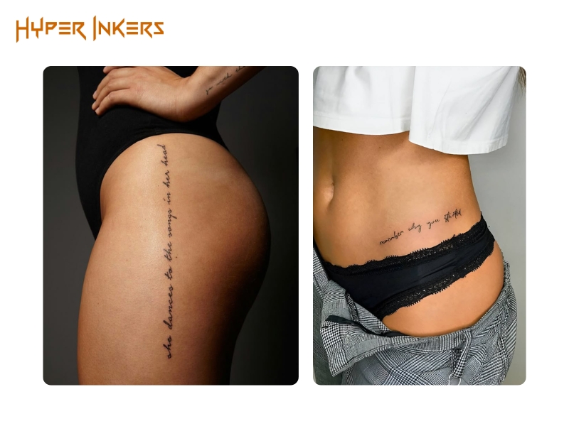 v line hip tattoo placement for men - Hyper Inkers v line hip tattoo placement for men