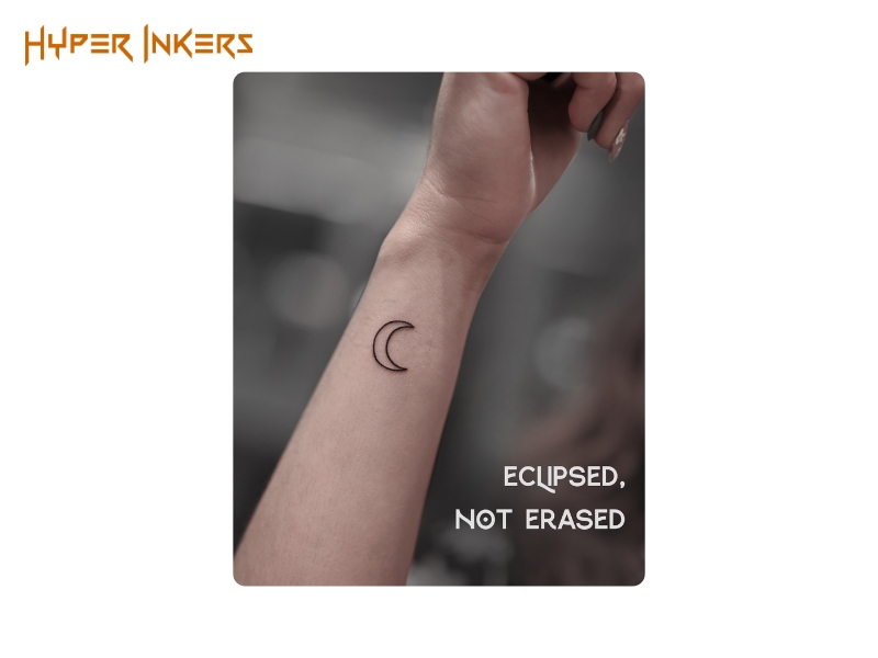 vertical wrist tattoo placement