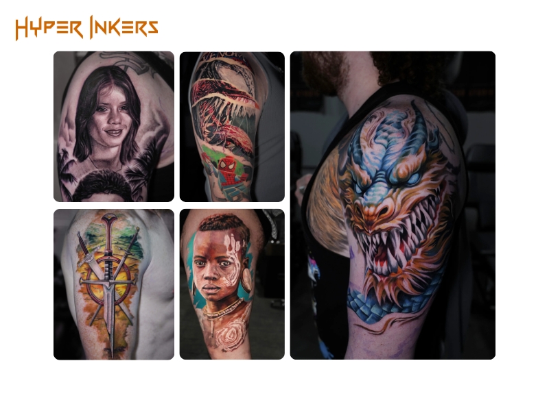 how to start a sleeve tattoo project - Hyper Inkers how to start a sleeve tattoo project