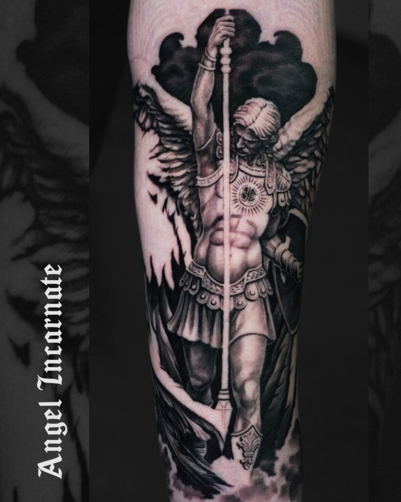 san antonio tattoo artist specializing in angels