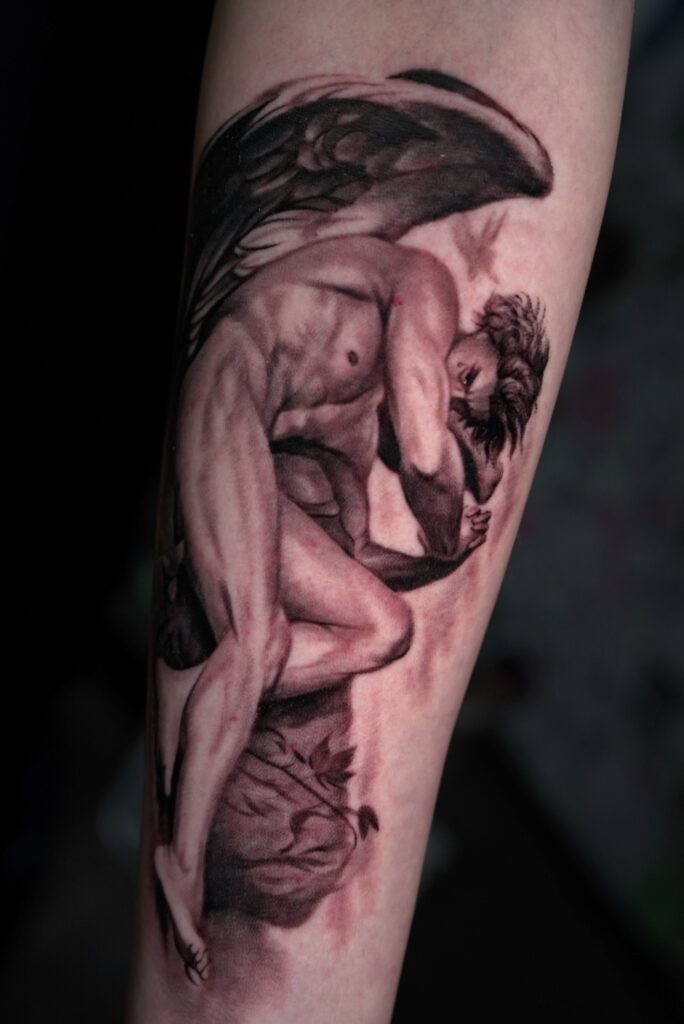 Angel Tattoo by Hyper Inkers