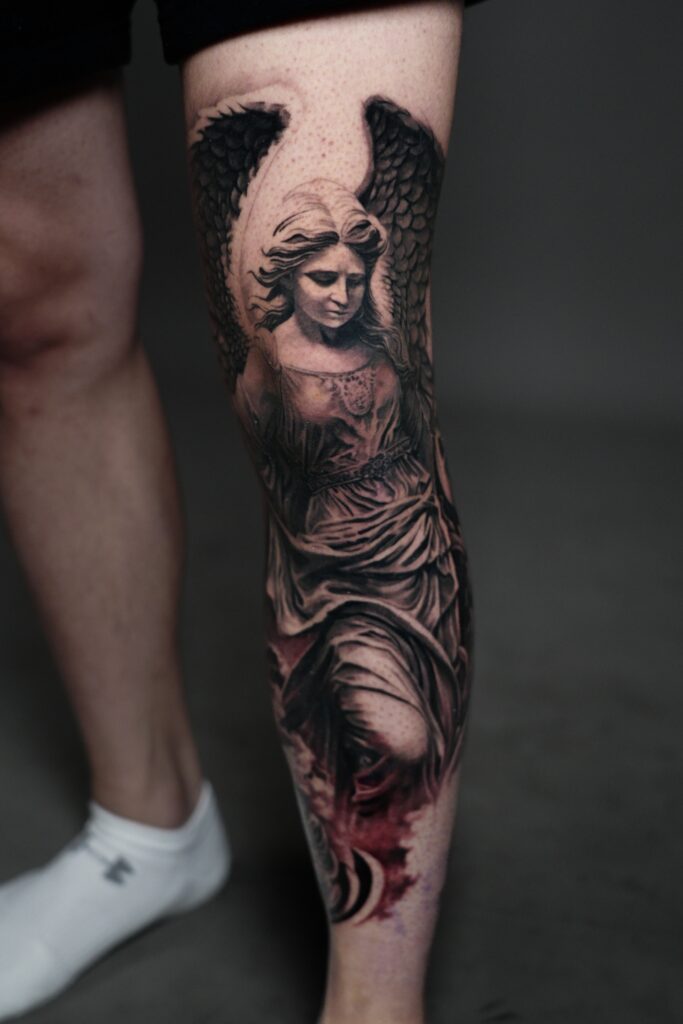 Angel Tattoo by Hyper Inkers